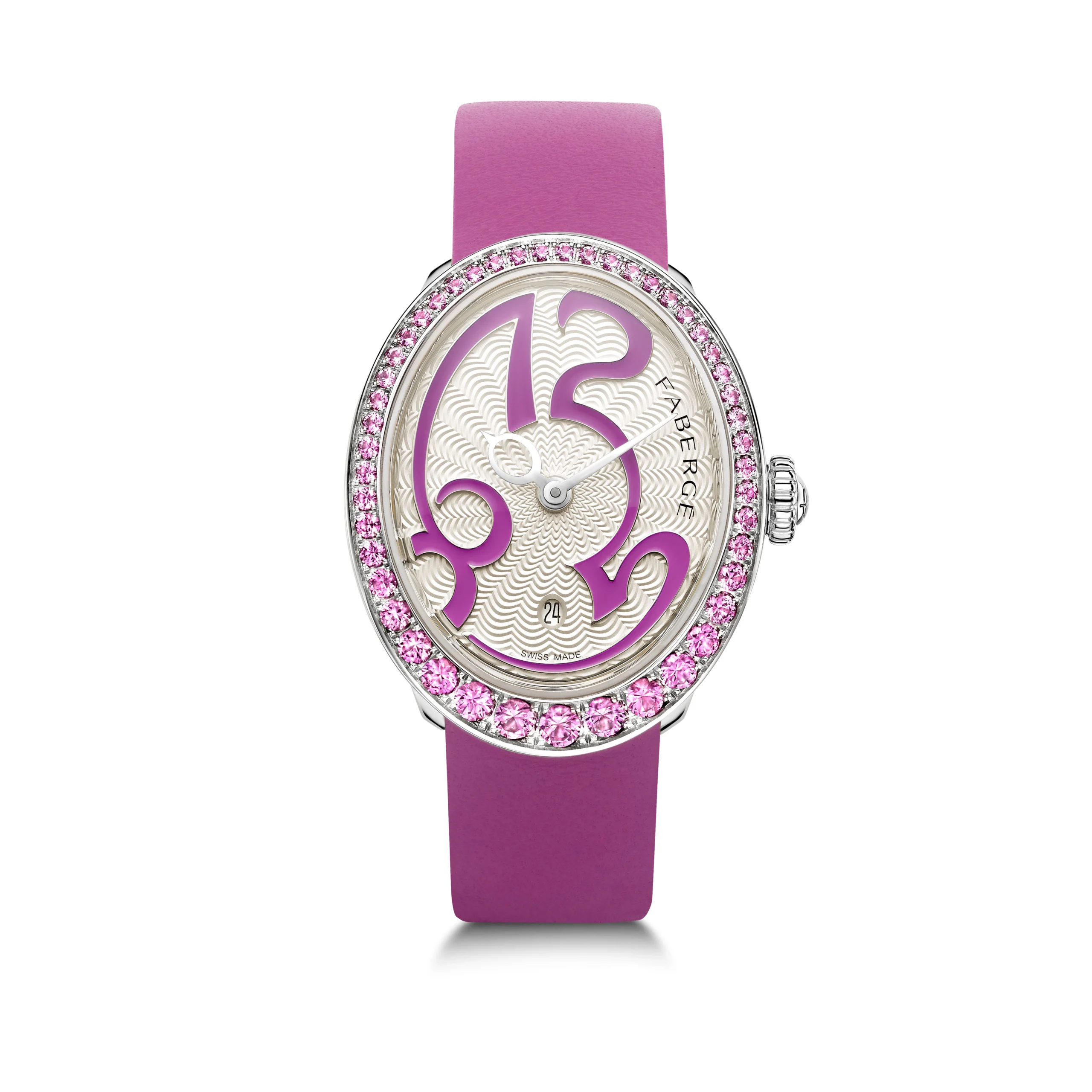 Fabergé introduces the colours of love eggsistence watch collection