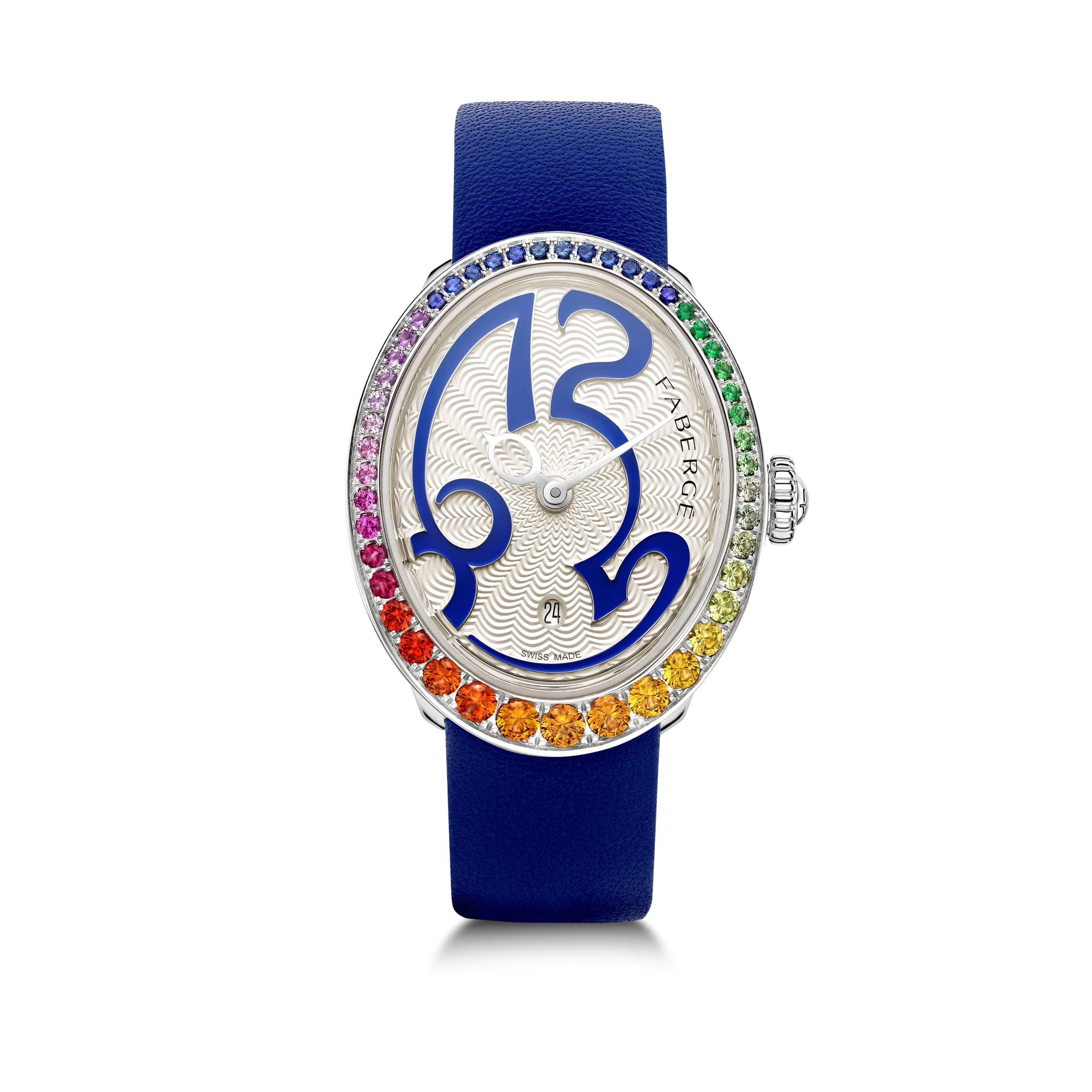 Fabergé introduces the colours of love eggsistence watch collection