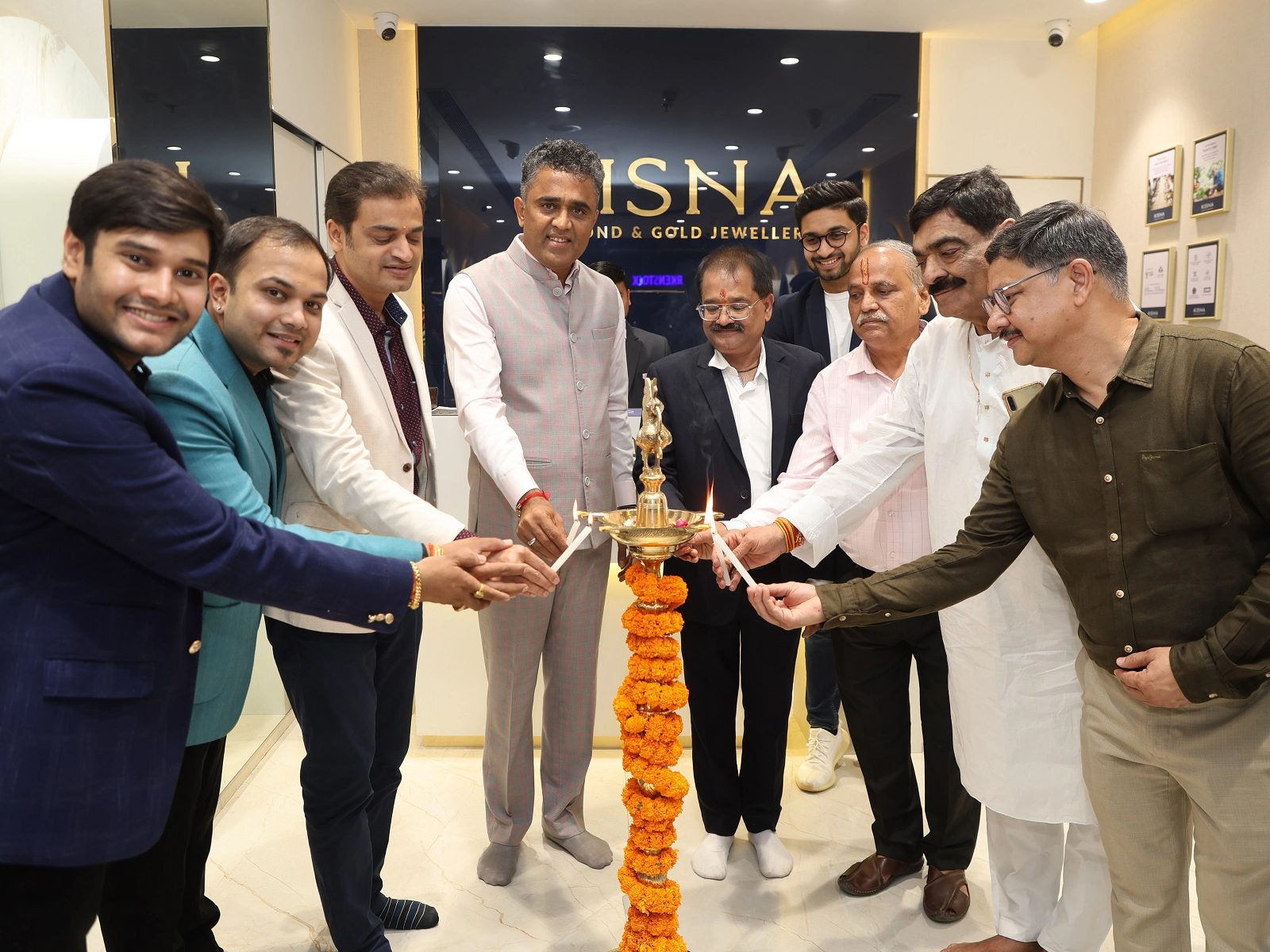 KISNA Diamond and Gold Jewellery Launches Its 1st Exclusive Showroom in Bhopal, Marking the 34th Showroom in India