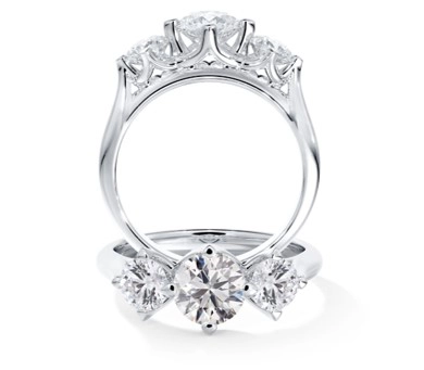 De Beers Forevermark- 5 styles of diamond engagement rings