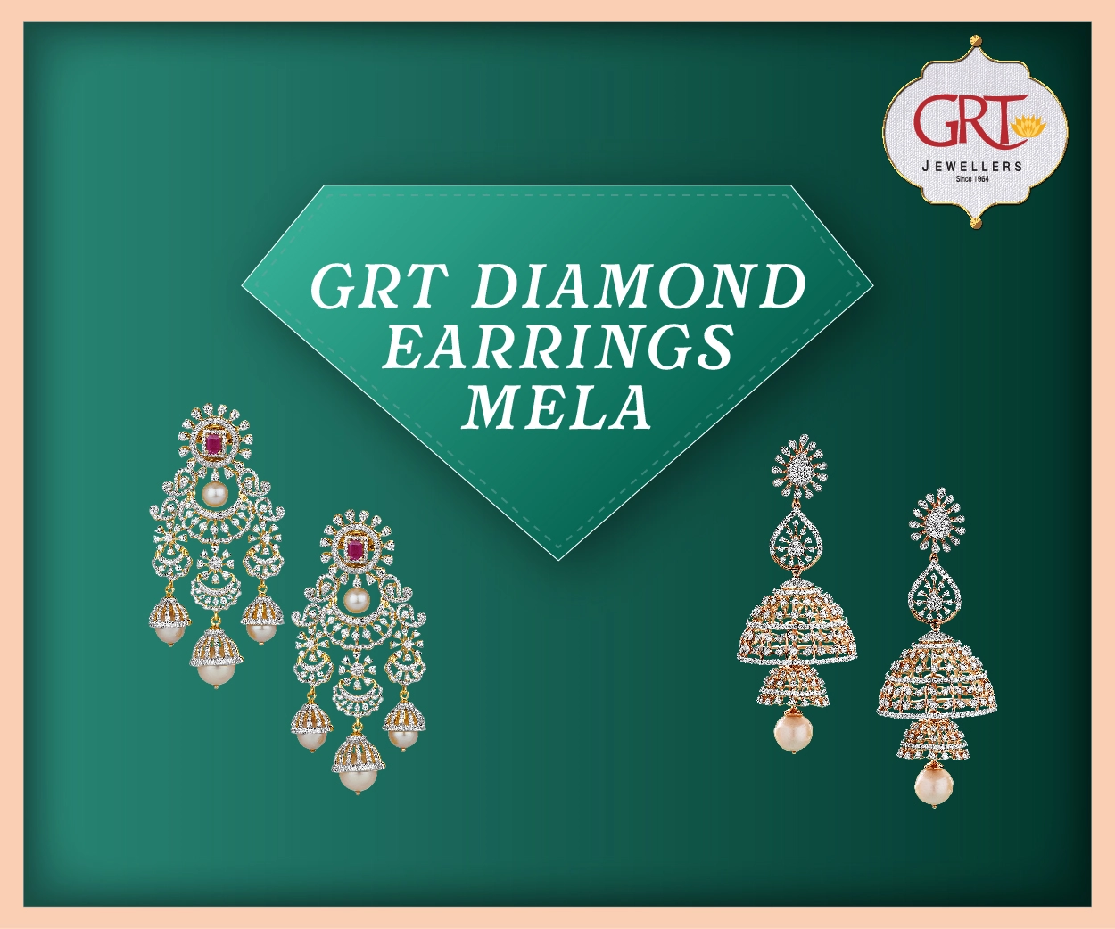 GRT Jewellers Unveils the Diamond Earrings Mela 2