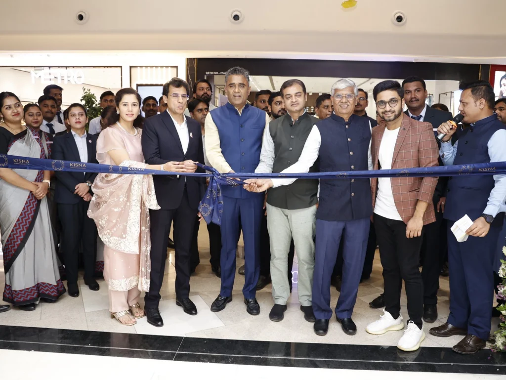 KISNA Diamond and Gold Jewellery Launches Its 1st Exclusive Showroom in Pune, Marking the 35th Showroom in India.