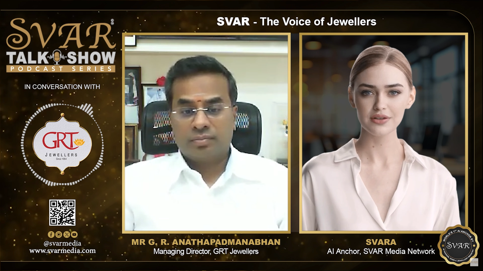 SVAR Media Network India's First Gems & Jewellery Podcast 