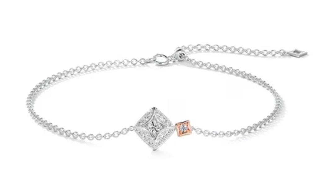 Forevermark Icon™ Collection Chain Bracelet and Forevermark Icon™ Collection Bypass Enamel Bangle 2