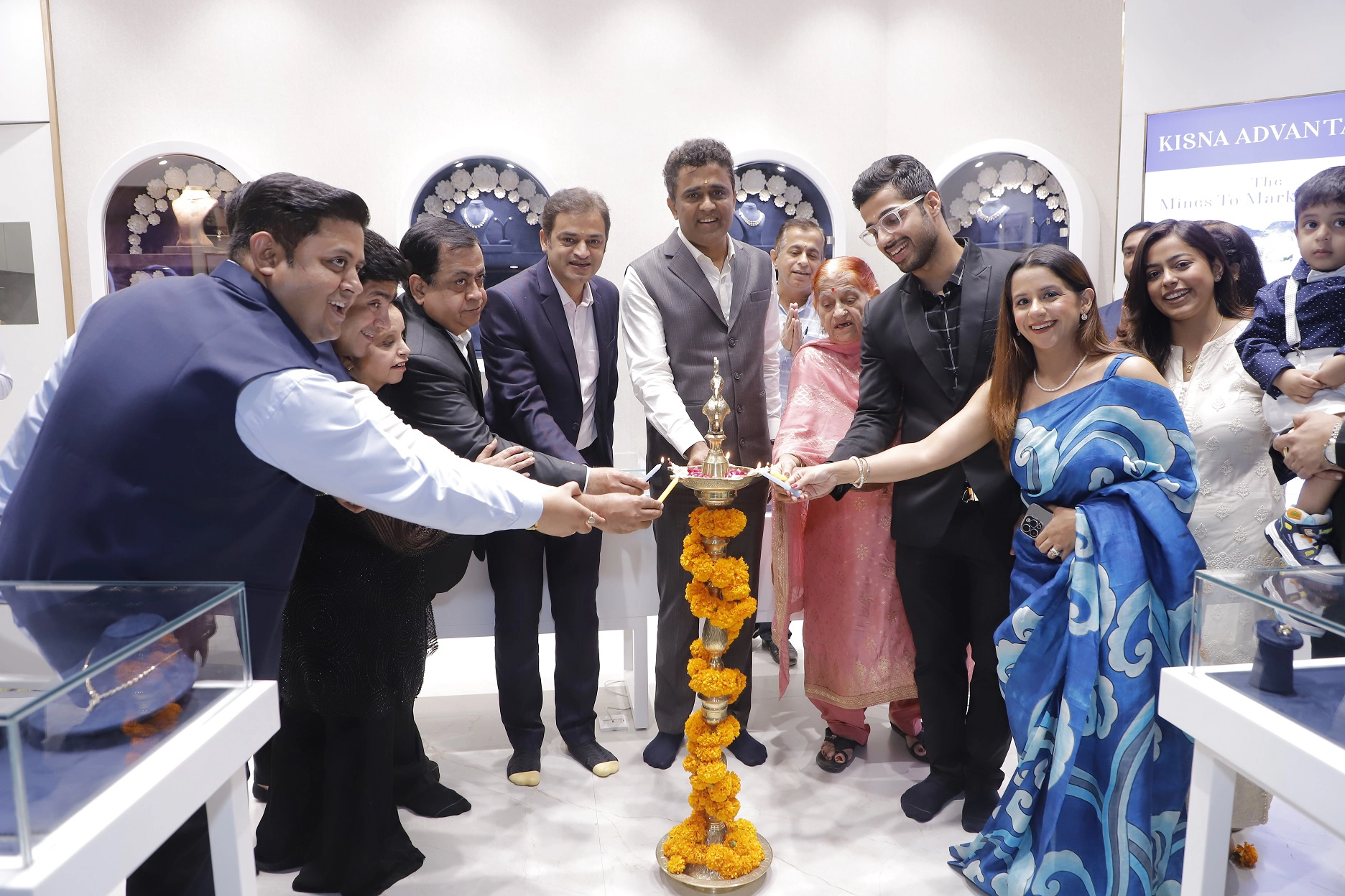 KISNA Diamond and Gold Jewellery Launches its 9th Exclusive Showroom in Delhi, NCR