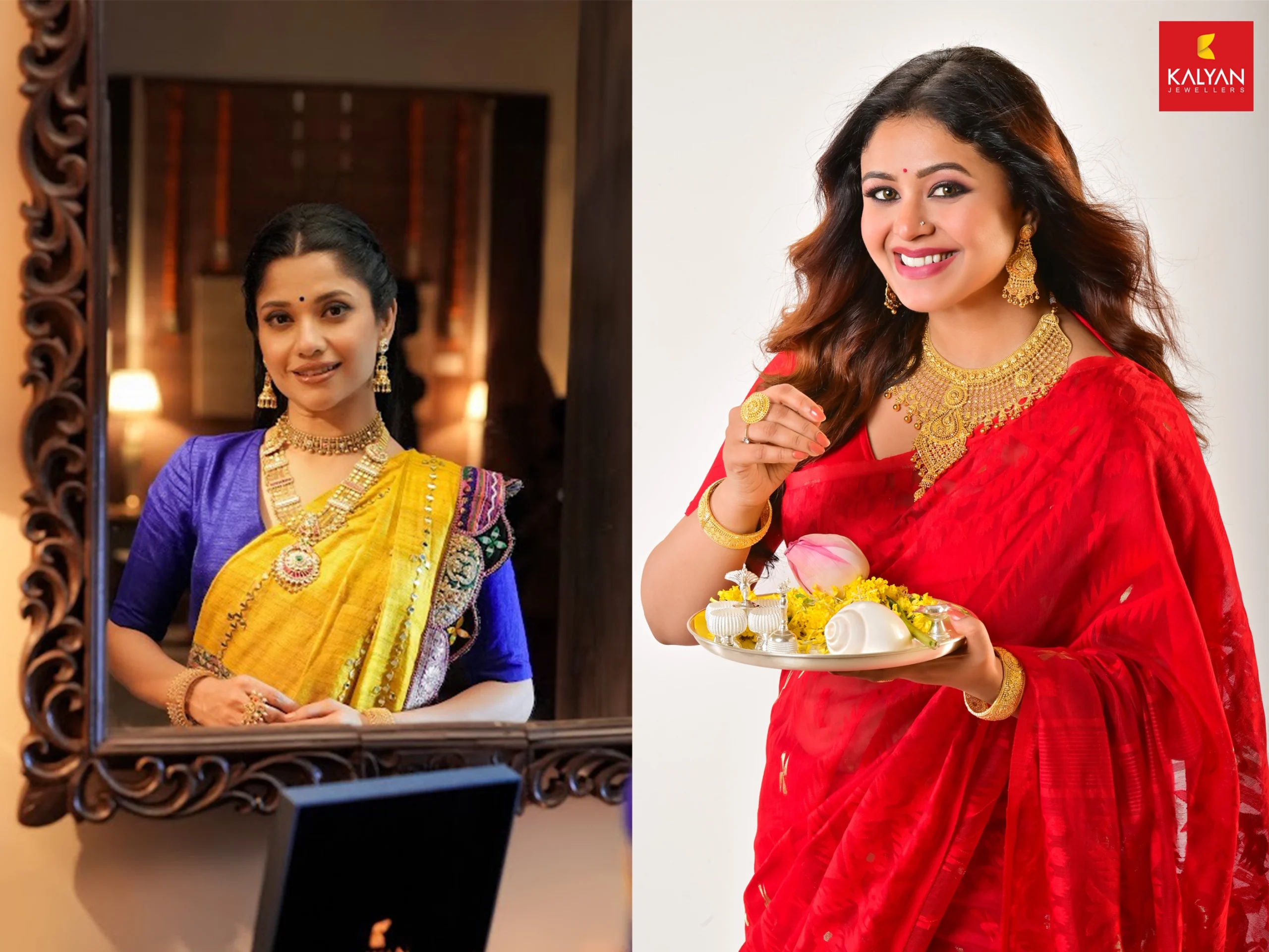 Kalyan Jewellers unveils all-new Digital Ad Series for Navratri, featuring Kinjal Rajpriya and Ritabhari Chakraborty