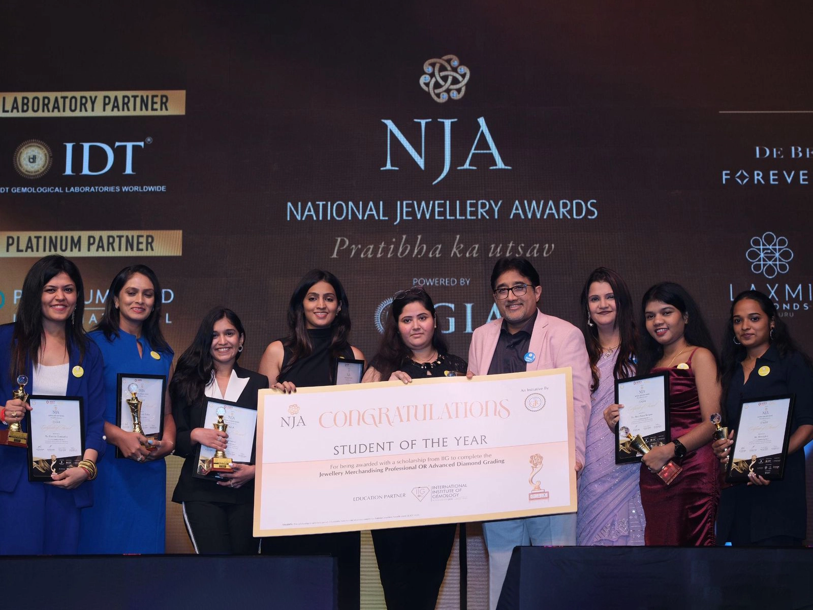 IIG Celebrates Six Years of Partnership with NJA, Sponsoring “Student of the Year” and Nurturing Global Talent