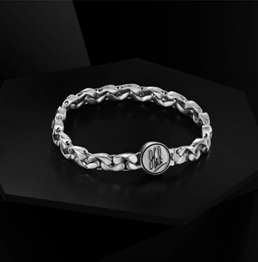 THE PLATINUM BOLD LINKS BRACELET