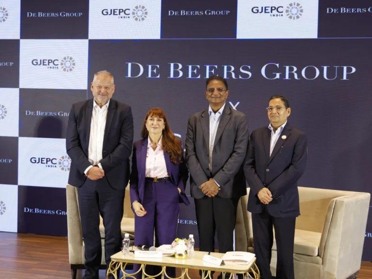 GJEPC & De Beers Group Forge Strategic Collaboration to Promote Natural Diamonds